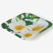 White Lilies - Lily Blume Lilium candidum Pappteller (Gewinkelt)