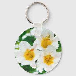 White Lilies - Lily Blume Lilium candidum Schlüsselanhänger
