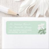 White Lilies & Milde Mind Return Label (Insitu)