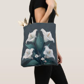 White Lilies Tote Bag Tasche (Von Nahem)
