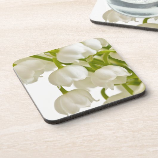 White Lilies Untersetzer (Linke Seite)