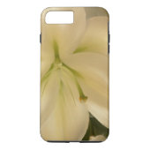 White Lillum Blume Foto iPhone 7 Plus, Tough Case-Mate iPhone Hülle (Rückseite)