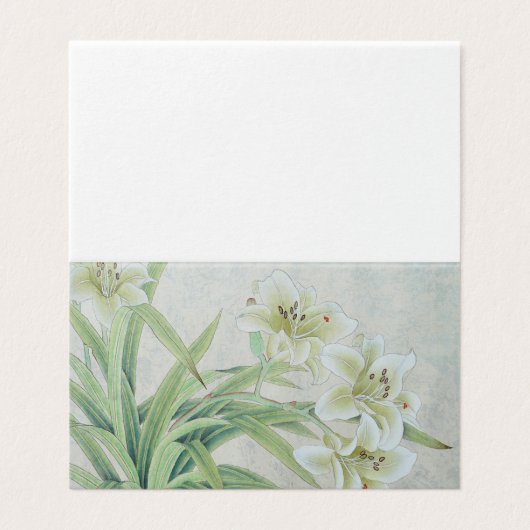 White Lily (Außenseite Aufgefaltet)