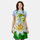 White Lily Apron Schürze (Getragen)