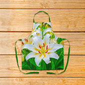 White Lily Apron Schürze