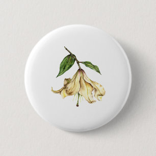 White Lily Button