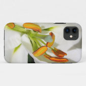 White Lily Case-Mate iPhone Hülle (Rückseite (Horizontal))