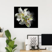 White Lily Fantasy Poster (Heimbüro)