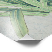White Lily Fotodruck (Ecke)