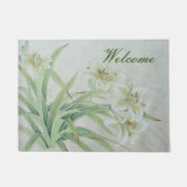 White Lily Fußmatte (Vorderseite)