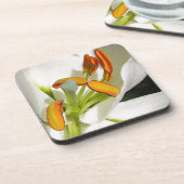 White Lily Getränkeuntersetzer (Linke Seite)