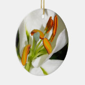 White Lily Keramik Ornament (Rechts)