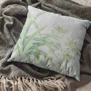 White Lily Kissen