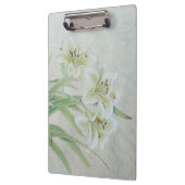 White Lily Klemmbrett (Links)
