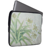 White Lily Laptopschutzhülle (Vorne Rechts)