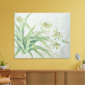 White Lily Leinwanddruck (Insitu (Wohnzimmer))
