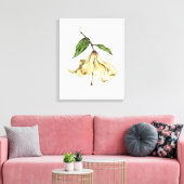 White Lily Leinwanddruck (Insitu (Wohnzimmer))