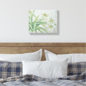 White Lily Leinwanddruck (Insitu (Schlafzimmer))