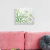 White Lily Leinwanddruck (Insitu (Wohnzimmer))