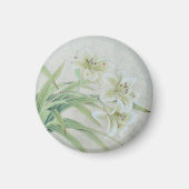 White Lily Magnet (Vorne)