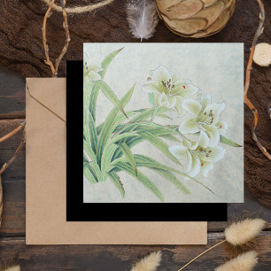 White Lily Magnetkarte