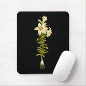 White Lily Mousepad (Mit Mouse)