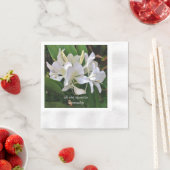 White Lily Napkins Serviette (Beispiel)