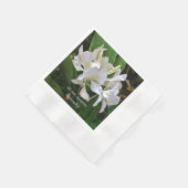 White Lily Napkins Serviette (Ecke)