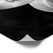 White Lily Poster (Ecke)