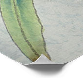 White Lily Poster (Ecke)