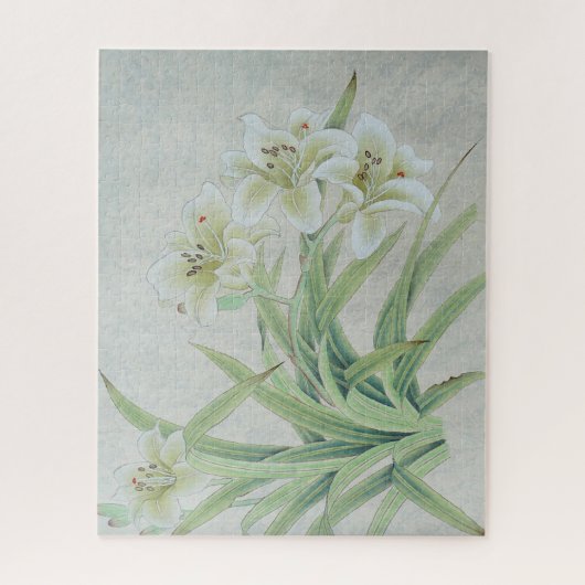 White Lily Puzzle (Vertikal)