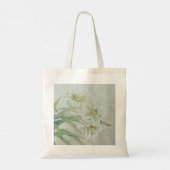 White Lily Tragetasche (Rückseite)