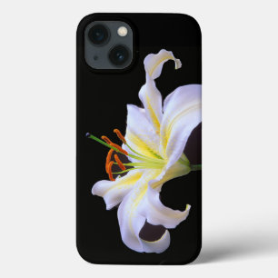 White Lilys Apple iPhone selten gibt es Handy Case