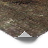 White Line von Wassily Kandinsky Poster (Ecke)