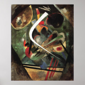 White Line von Wassily Kandinsky Poster