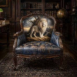 White Lion Majestät Decoupage Seidenpapier