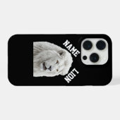 White Lion Phone case iPhone Hülle (Rückseite (Horizontal))
