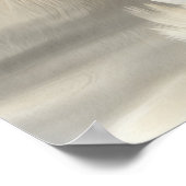 White Lion - Reflektion von Lichtkunst-Poster Poster (Ecke)