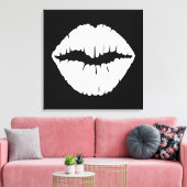 White Lipstick Leinwanddruck (Insitu (Wohnzimmer))