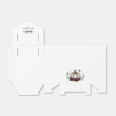 White Little Pumpkin Thema Kinderdusche Geschenkschachtel (Ungefaltet)