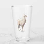 White Llama Glas (Rückseite)