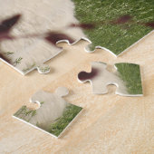 White Llama Puzzle (Seite)