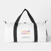 White-Logo Duffle Bag (Vorderseite)