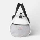 White-Logo Duffle Bag (Rechts)