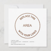 White-Logos für Business-Tage-Kunden Einladung (Rückseite)