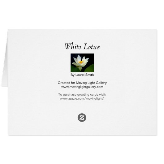 White Lotus (Rückseite Horizontal)