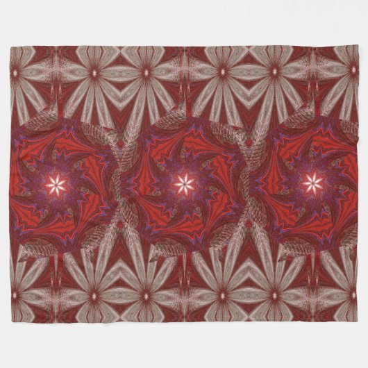 White Lotus 1 Fleecedecke (Vorderseite (Horizontal))