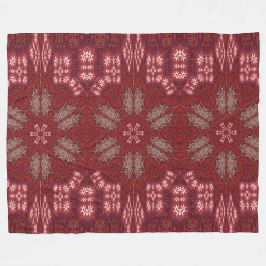 White Lotus 4 Fleecedecke (Vorderseite (Horizontal))