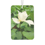 White Lotus Blume Autolufterfrischer (Rückseite)