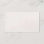 White Lotus Blume Gesundheit, Wellness & Heilung Visitenkarte (Rückseite)